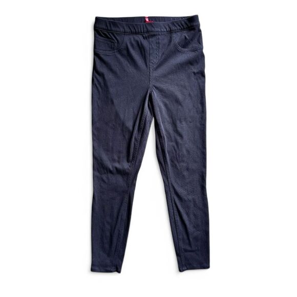 Spanx Jean-ish Ankle Leggings - Black Sculpting Pants - Size Large - Picture 6 of 8